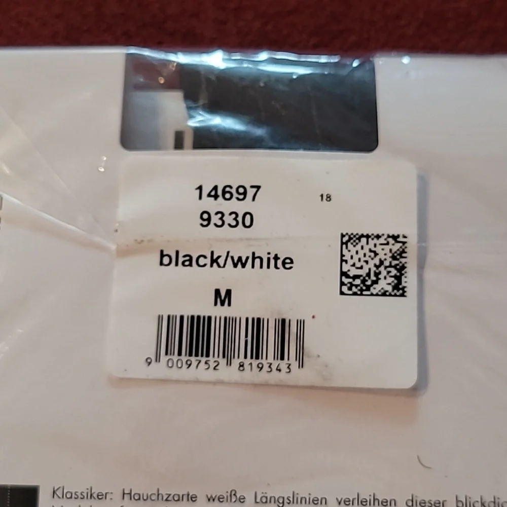 Wolford Stockibg Muriel Tights Black Medium New
